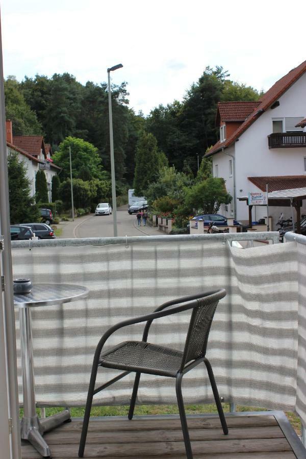 Ferienwohnung Am Waldrand Lemberg Exterior foto
